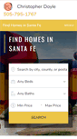 Mobile Screenshot of christopher.mysantafehomesearch.com